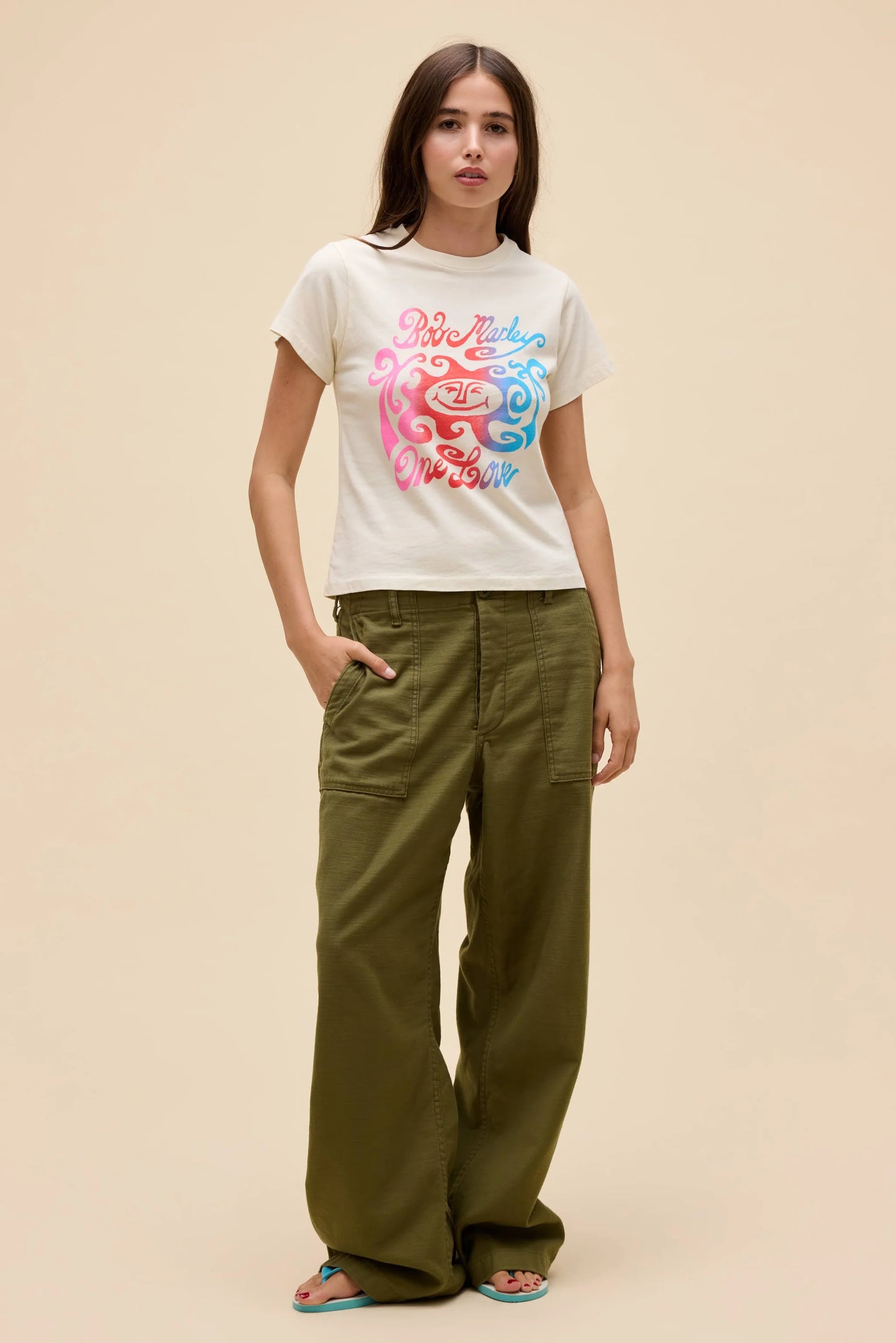 Bob Marley Love Gradient Vintage Tee