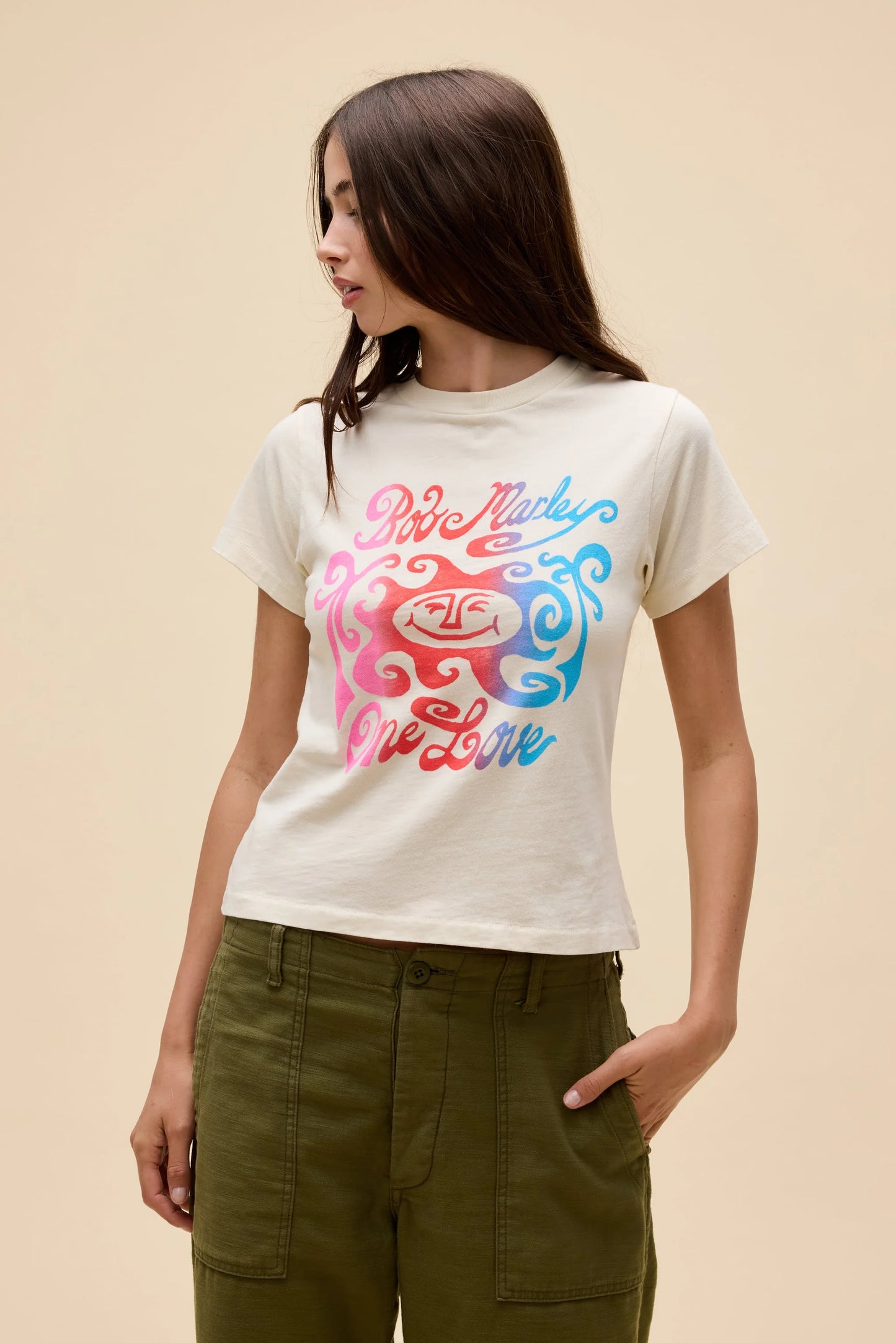 Bob Marley Love Gradient Vintage Tee