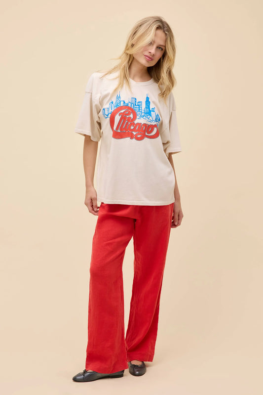 Chicago Skyline Oversized Jersey