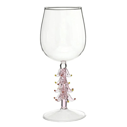 Tree Stem Wine Glass