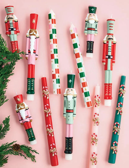 Nutcracker Shaped Candle Set