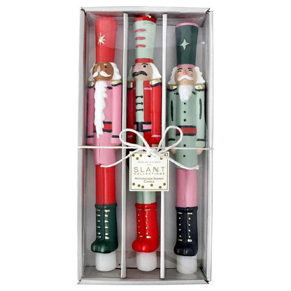 Nutcracker Shaped Candle Set