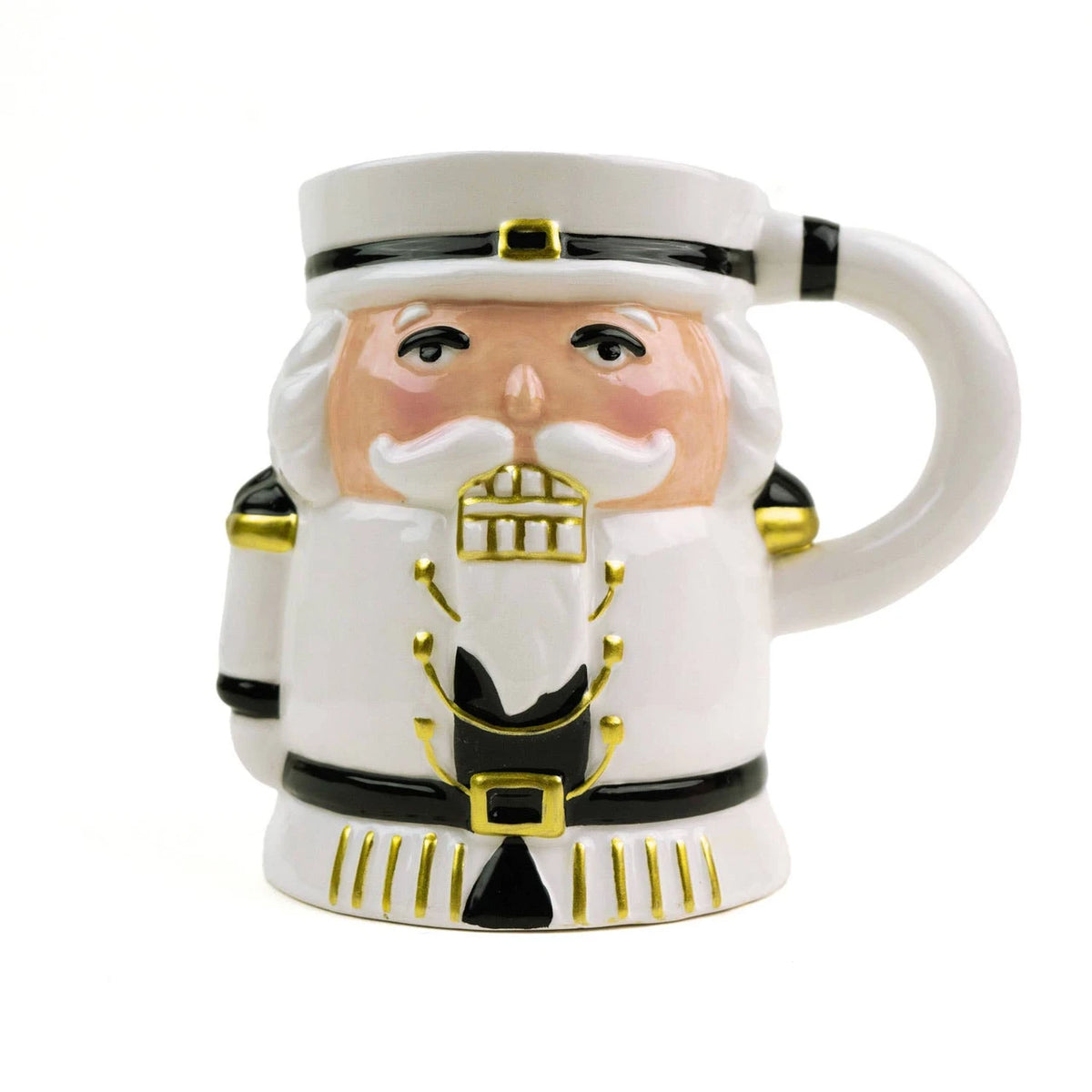 Nutcracker Coffee Mug White