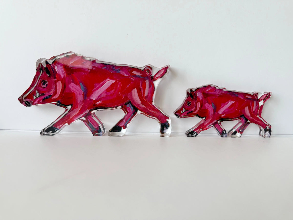 Pink Pig Acrylic Stand S