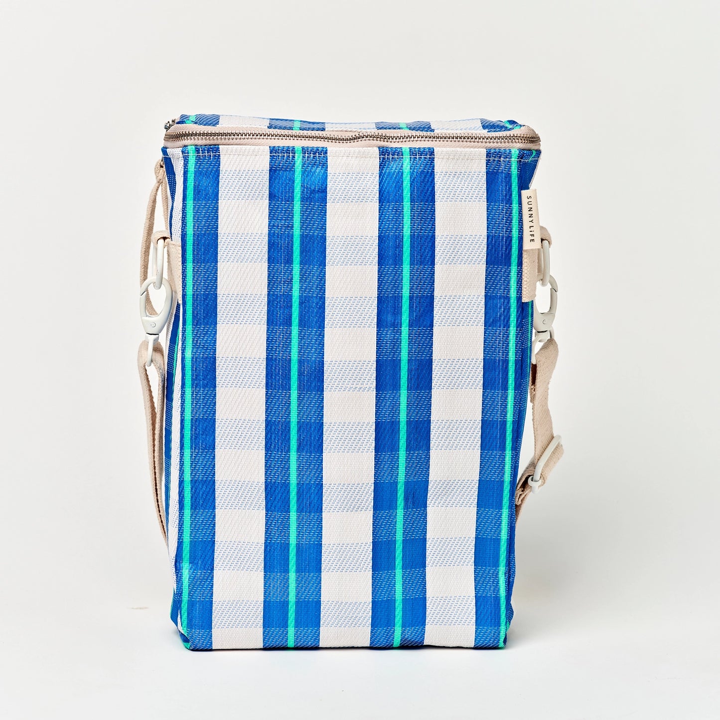 Nylon Drinks Cooler Bag La Mer Blue Neon