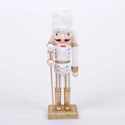 White 10'' Nutcracker