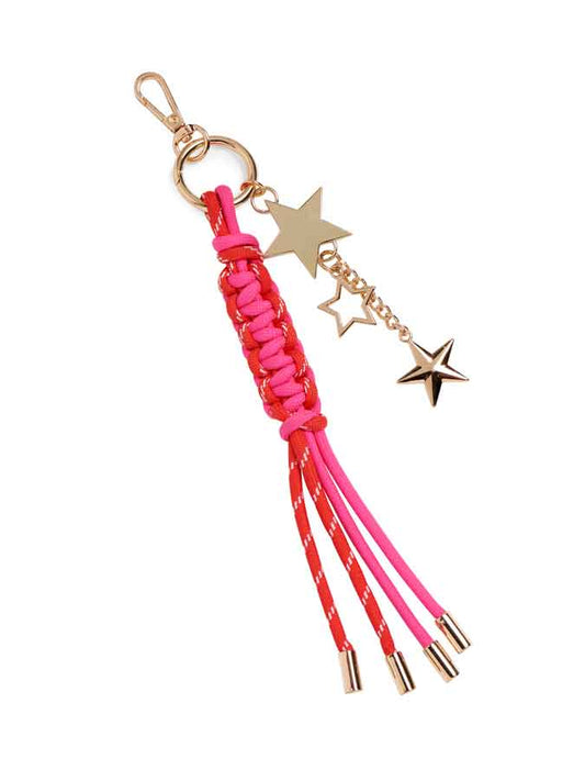 Starlet Bag Charm Pink