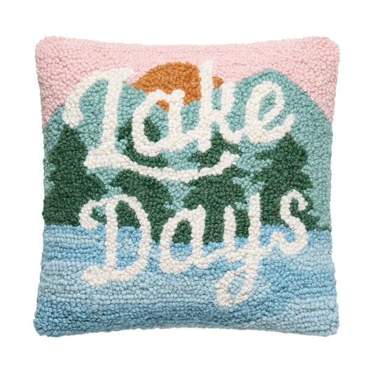 Lake Days Hook Pillow - Clothe Boutique