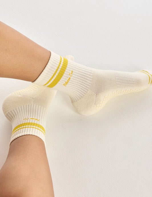 Pilates Era Grip Socks Yellow