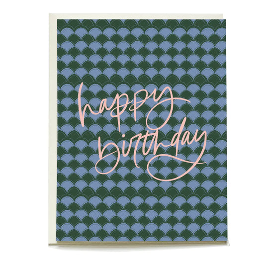 Art Deco Birthday Card