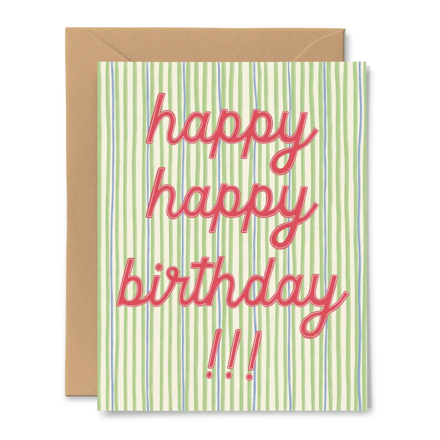 Happy Happy Birthday Card