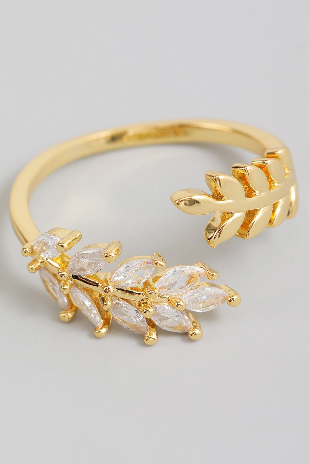 Leafy Branch Ring