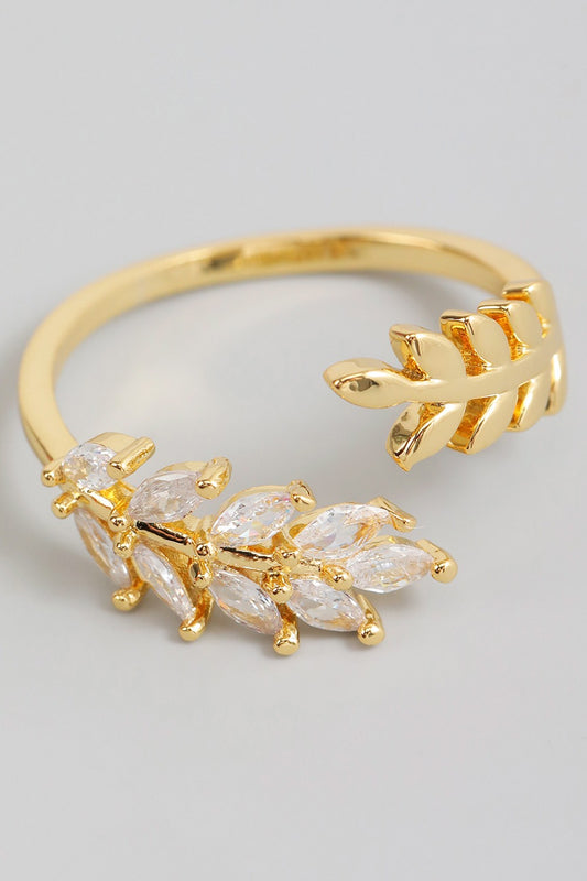 Leafy Branch Ring