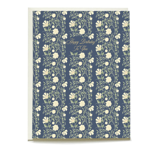 Climbing Florals Birthday Card