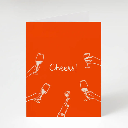 Cheers Glass Card