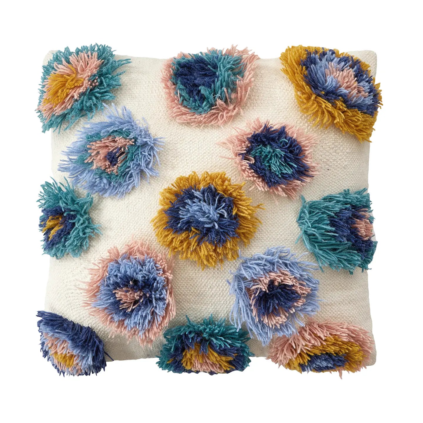 Shaggy Pom Pom Pillow - Clothe Boutique