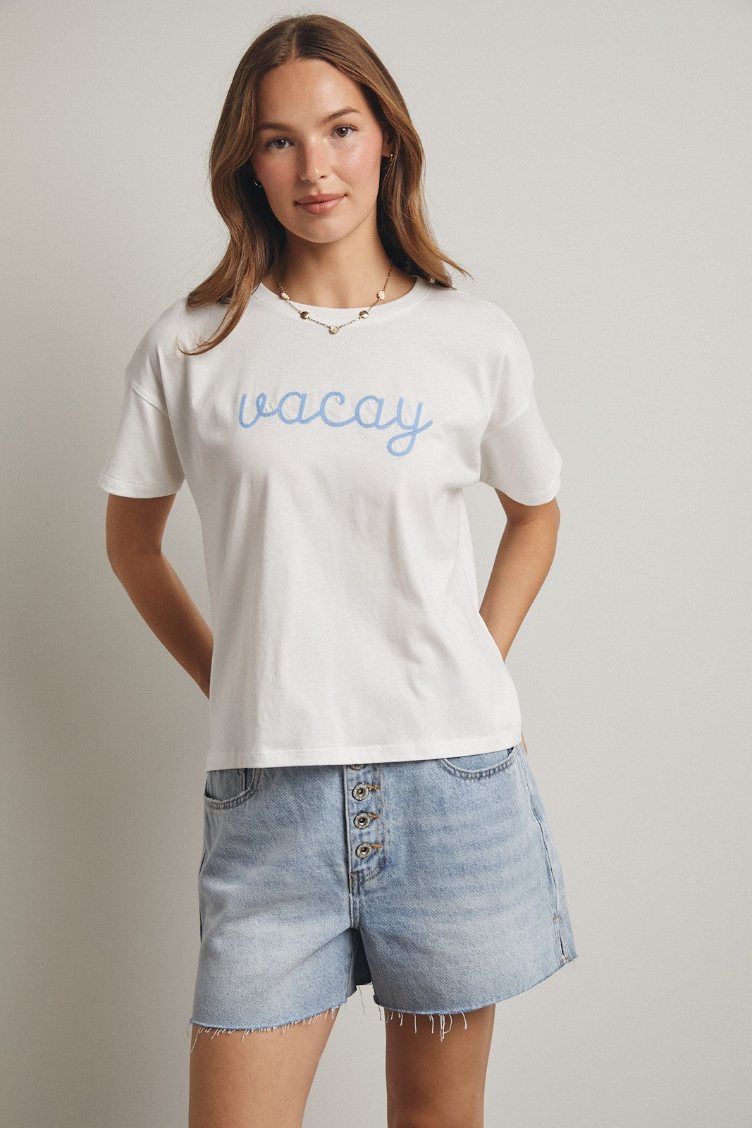 Vacay Stitch Tee