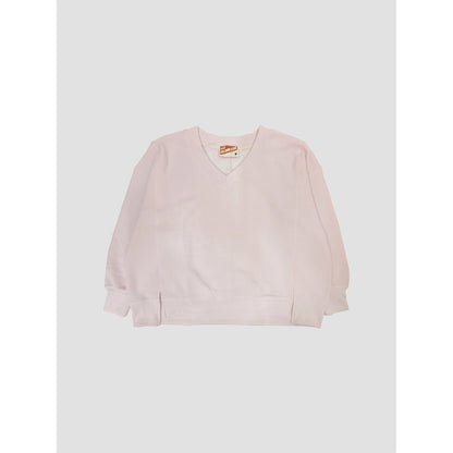 Oversized Waffle Knit Top Pale Pink - Clothe Boutique