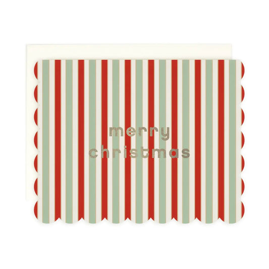 Christmas Scalloped Card