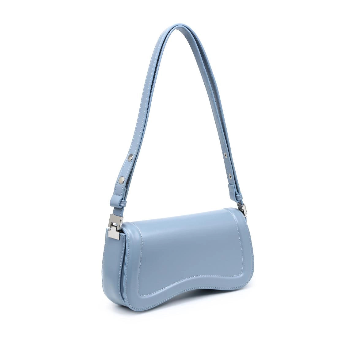 Wavy Max Shoulder Bag Blue
