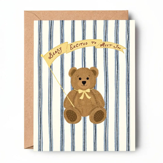 Excited To Meet You Card