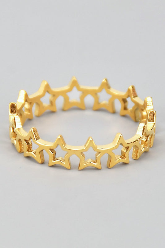 Gold Stars Ring