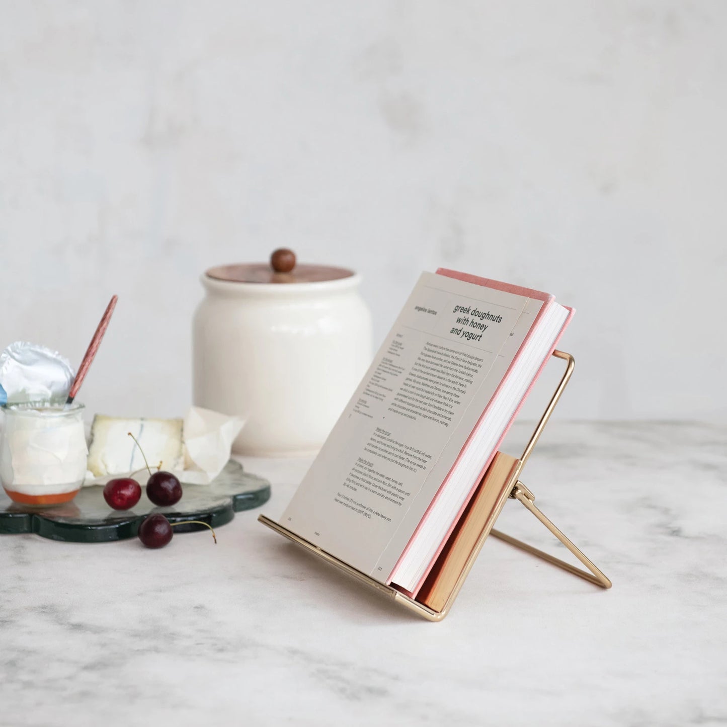 Metal Book Holder Gold