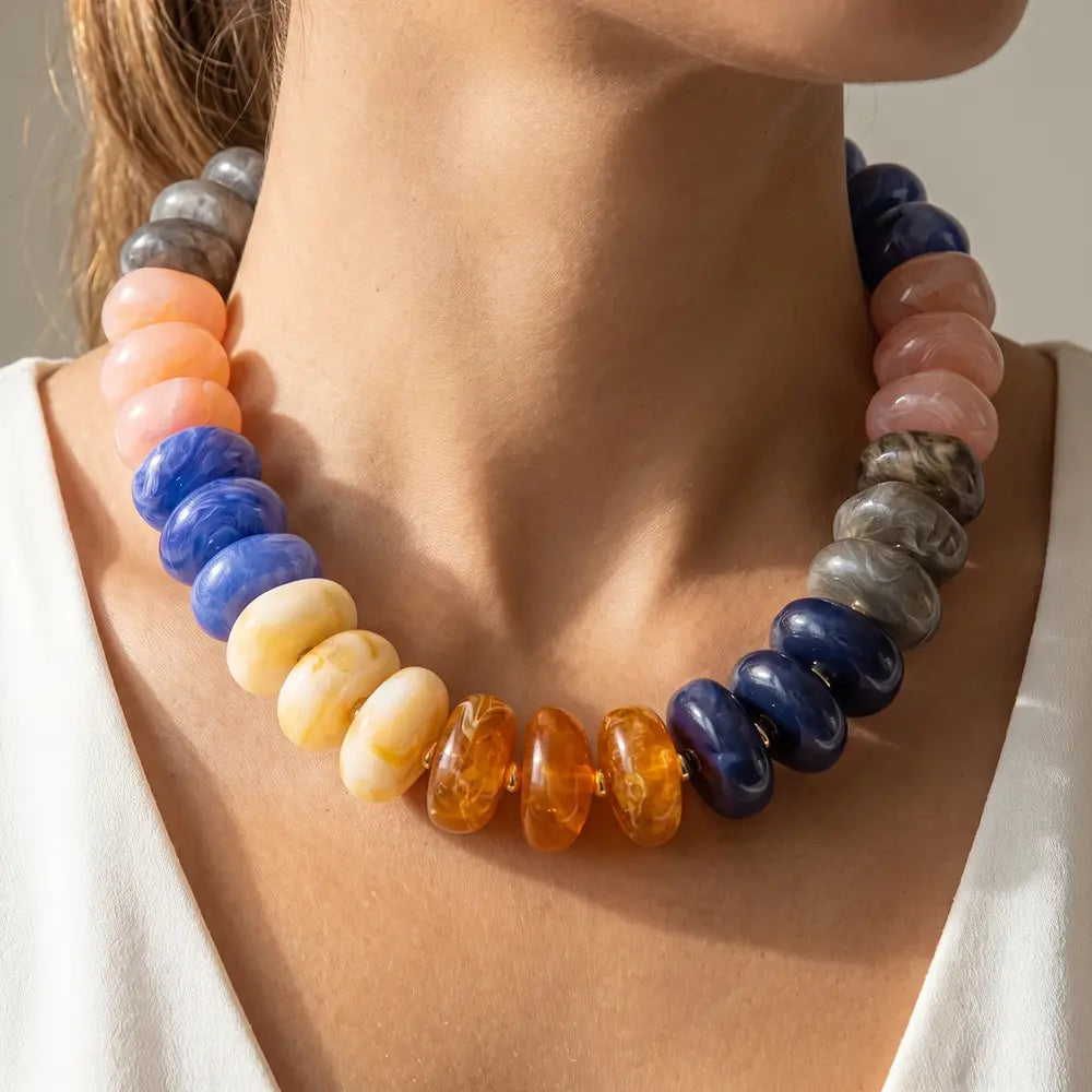 Chunky Marble Necklace