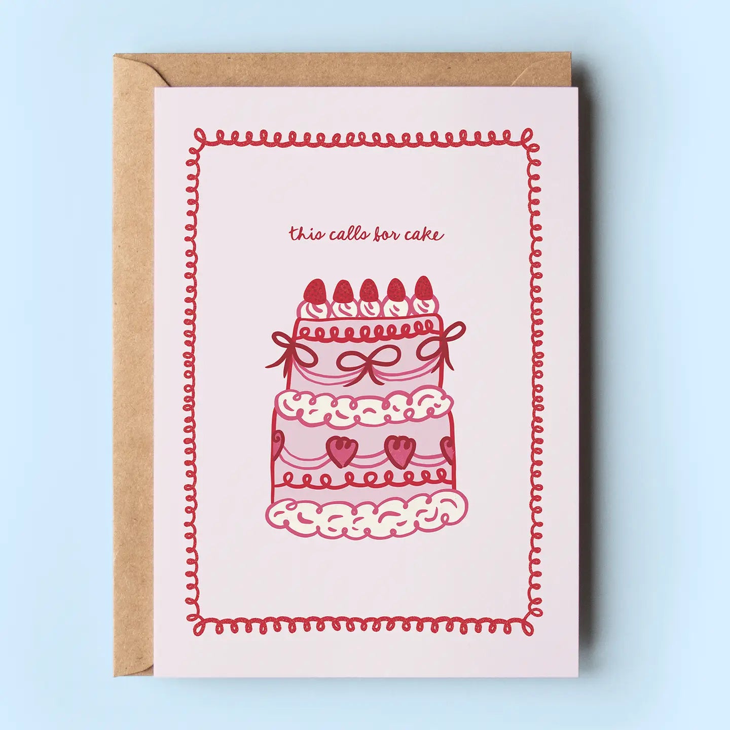 This Calls for Cake Card