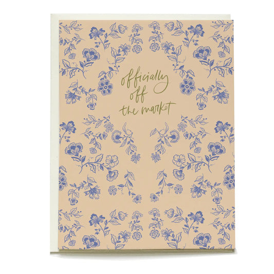 Penelope Print Wedding Card