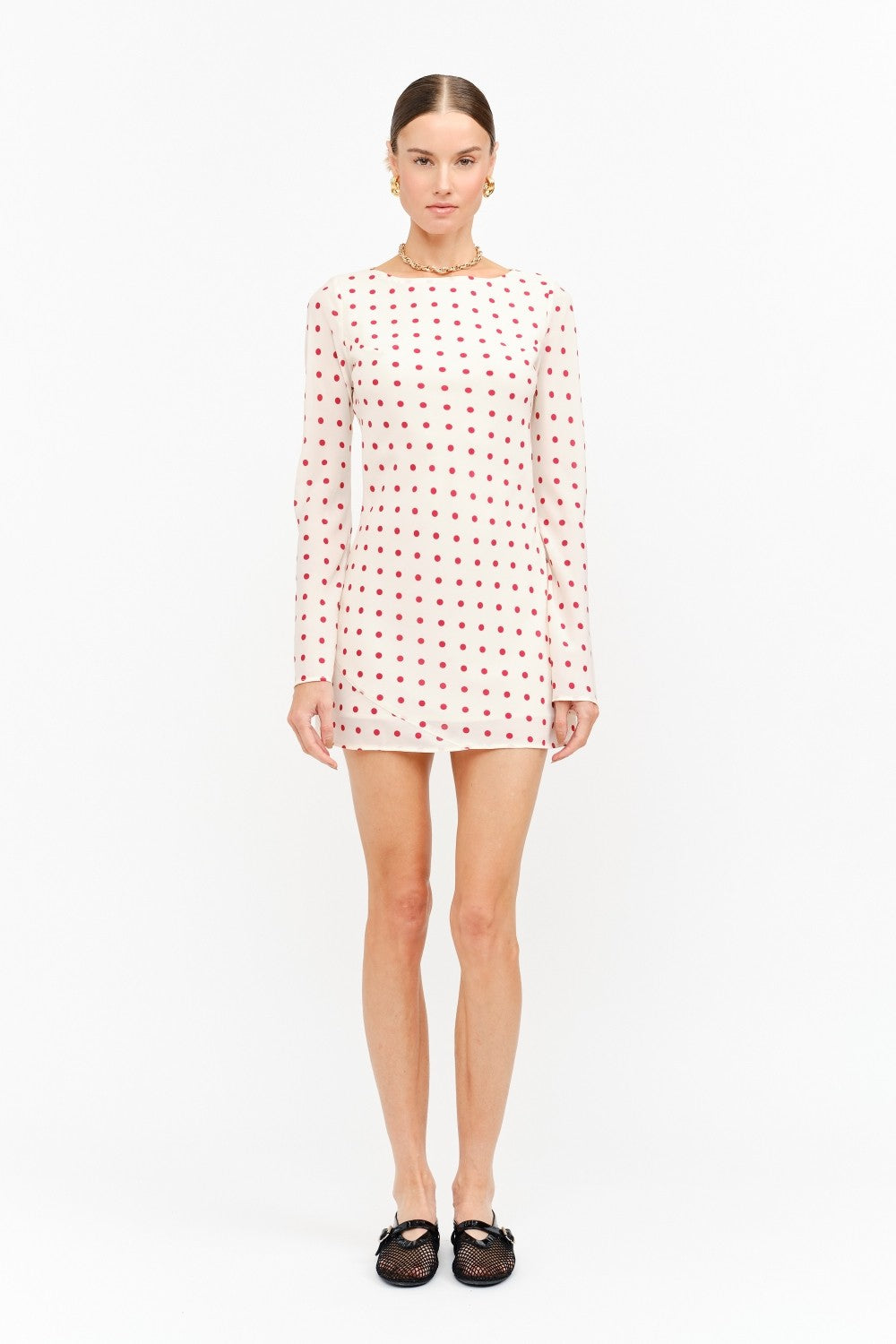 Palermo Red Dot Dress