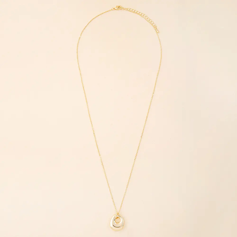 Open Circle Necklace
