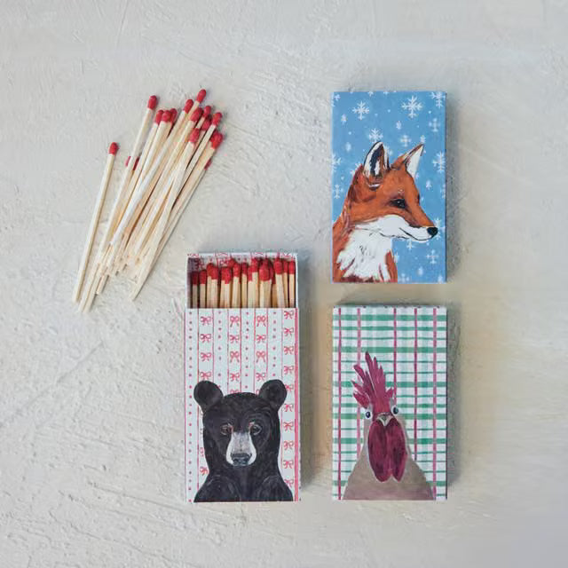 Holiday Animal Matchbox