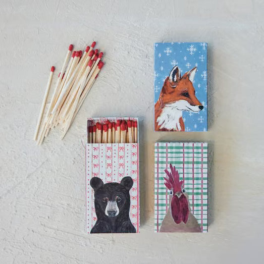 Holiday Animal Matchbox