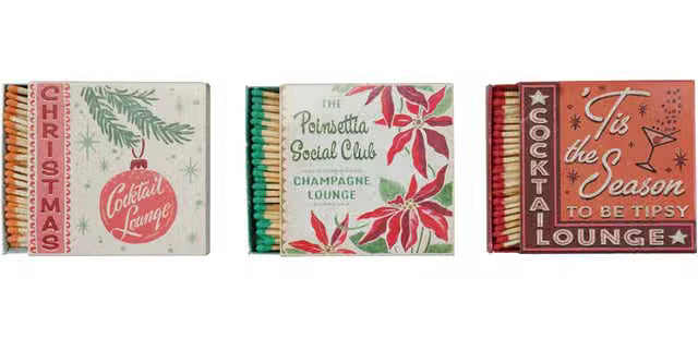 Holiday Bar Image Matchbox