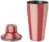 Striped Stainless Steal Cocktail Shaker