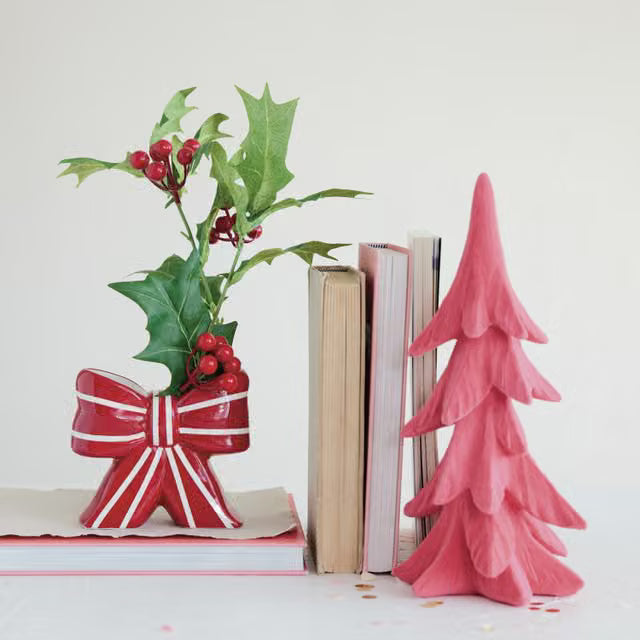 Stripe Bow Vase