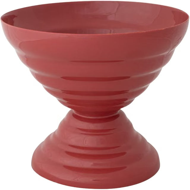 Metal Ribbed Bowl