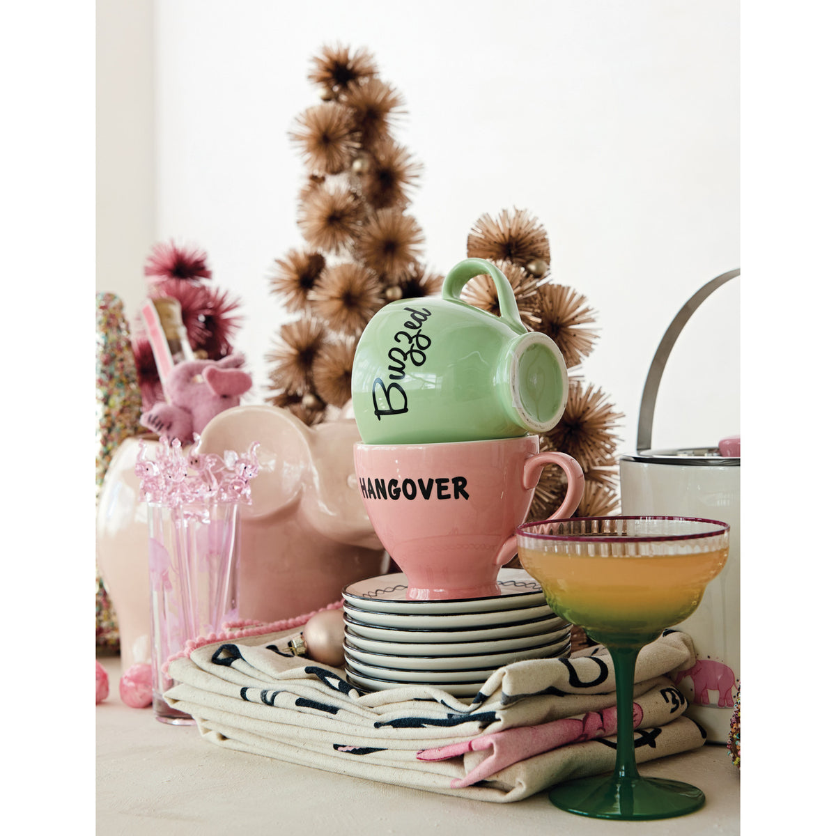 Footed Word Mug