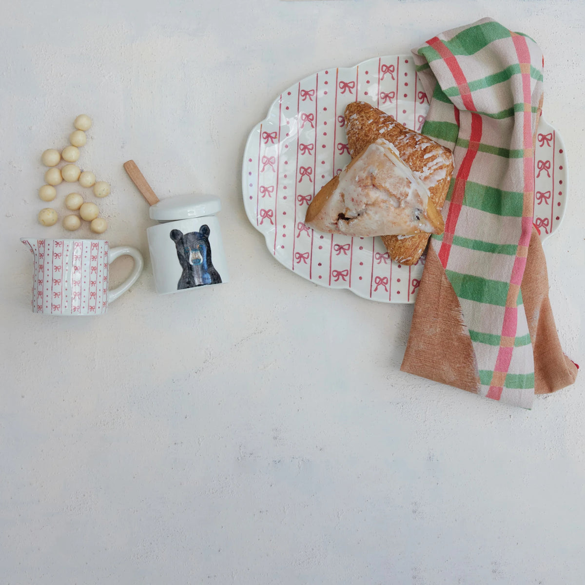 Bow Pattern Platter