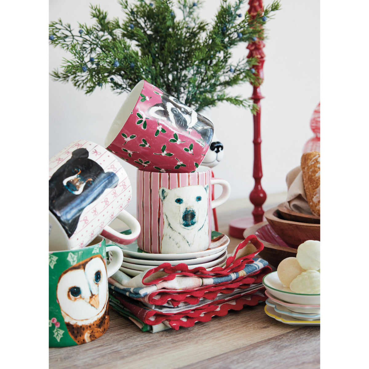 Holiday Animal Mug