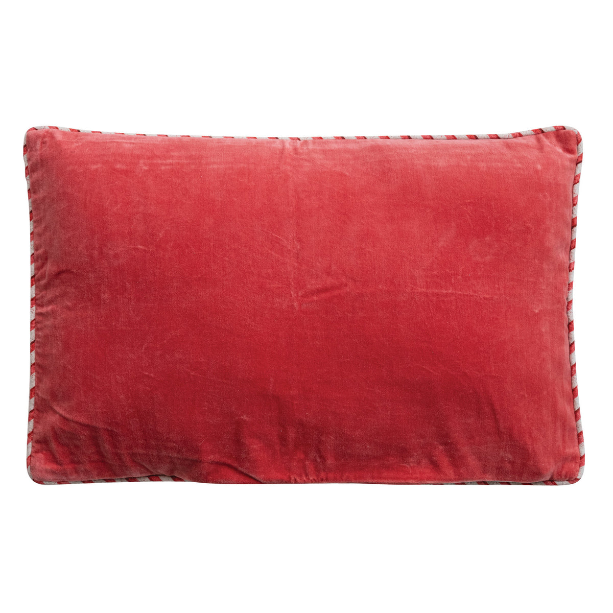 North Pole Velvet Lumbar Pillow