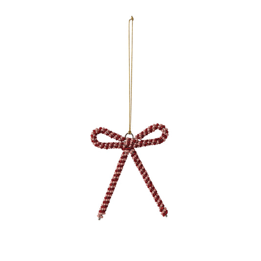 Bow Bead Ornament