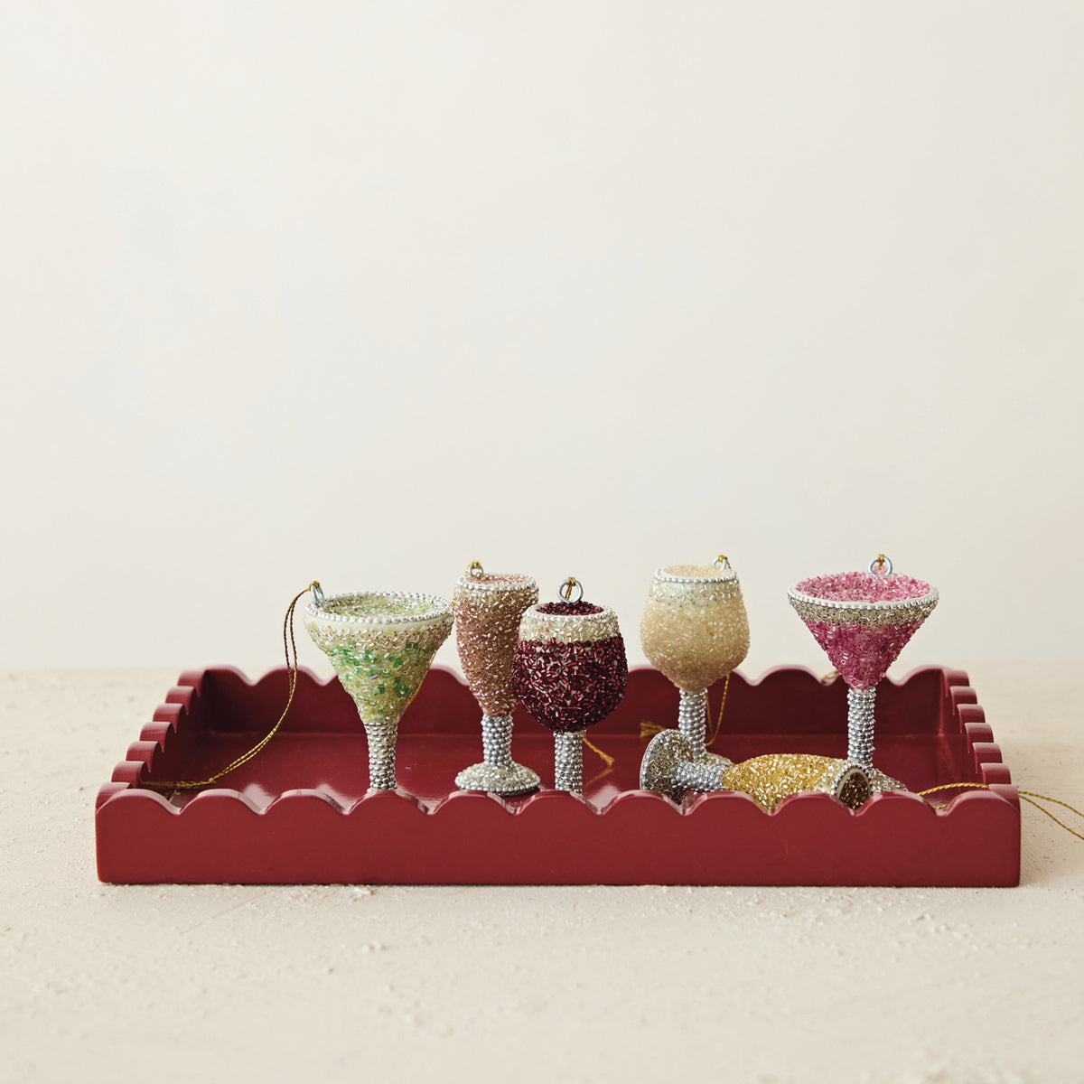 Beaded Drink Ornament