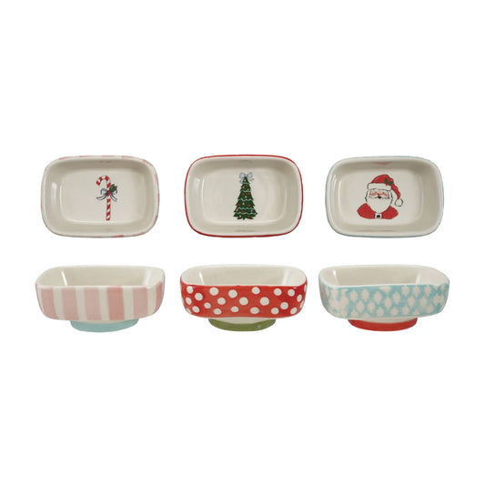 Stoneware Holiday Dish