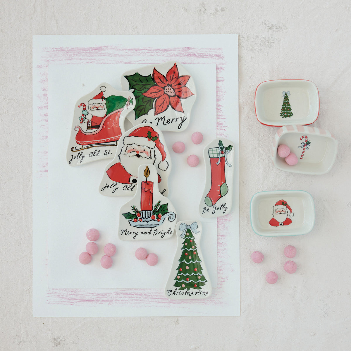 Stoneware Holiday Dish