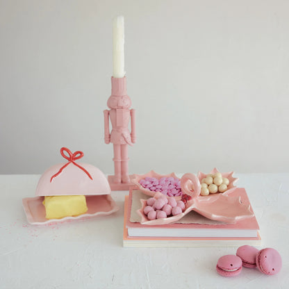 Resin Nutcracker Taper Holder