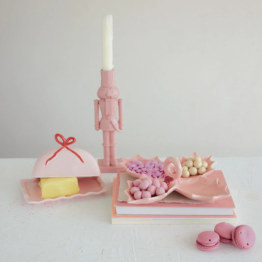Resin Nutcracker Taper Holder