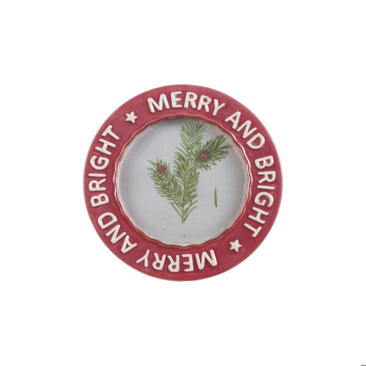 Merry & Bright Circle Frame