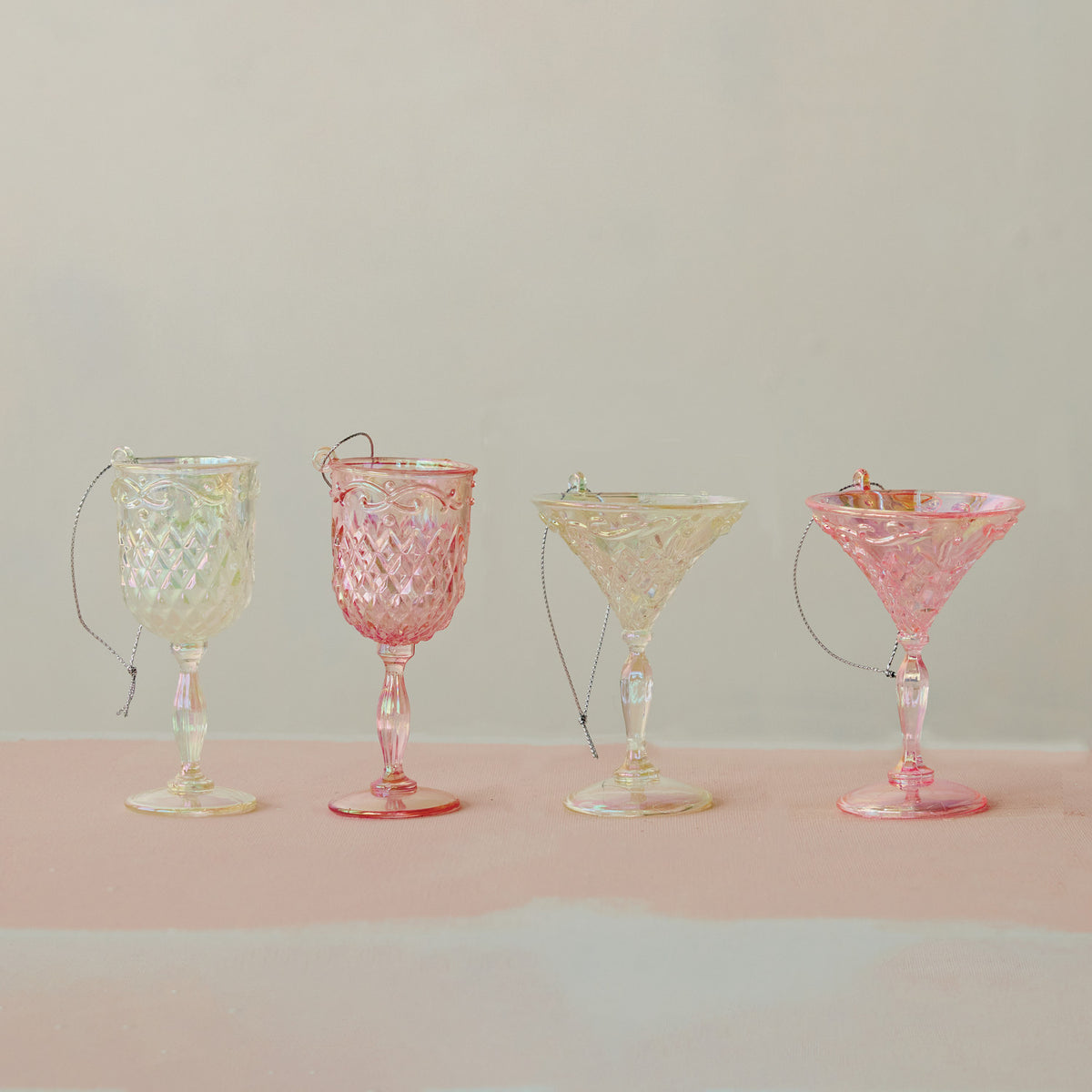 Acrylic Wine Glass Ornament